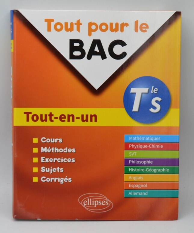 Tout pour le Bac Tout-en-Un Terminale S - Eric Janin - Livre