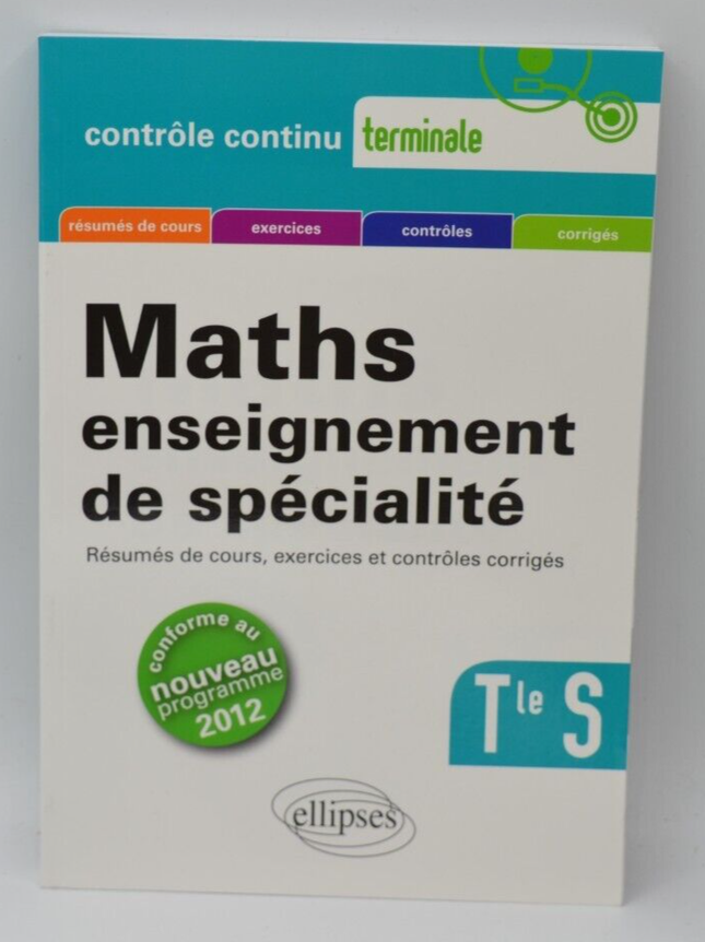 Maths Enseignement de spécialité - Terminales S - Thomas Petit - Livre