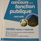 Le guide des concours de la fonction publique 2005-2006 - livre