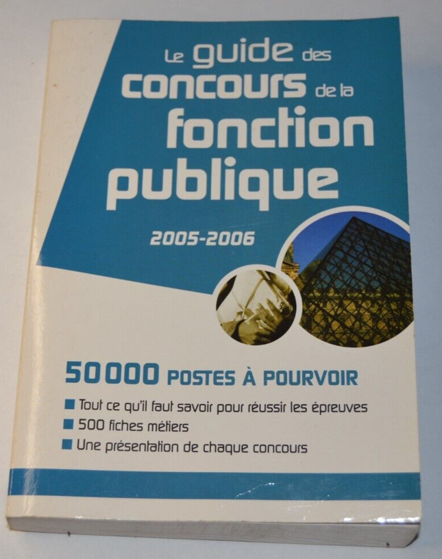 Le guide des concours de la fonction publique 2005-2006 - livre