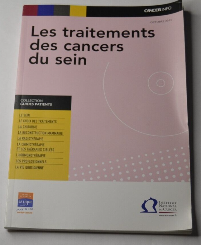 Les traitements des cancers du sein - guide patient - Oct 2013 - livre