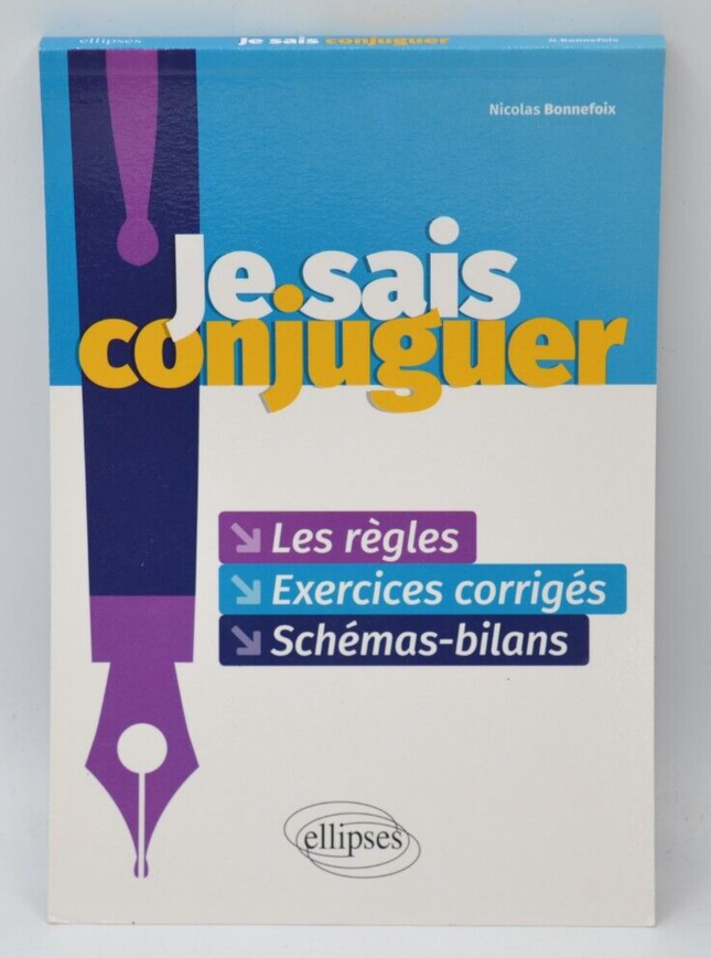 Je sais conjuguer - Nicolas Bonnefoix - Livre