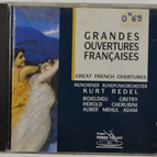 grandes ouvertures françaises Kurt Redel - cd