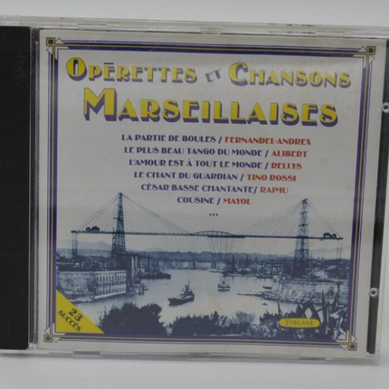 Marseille operettas and songs - CD