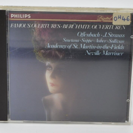 famous ouvertures Johann Strauss - cd