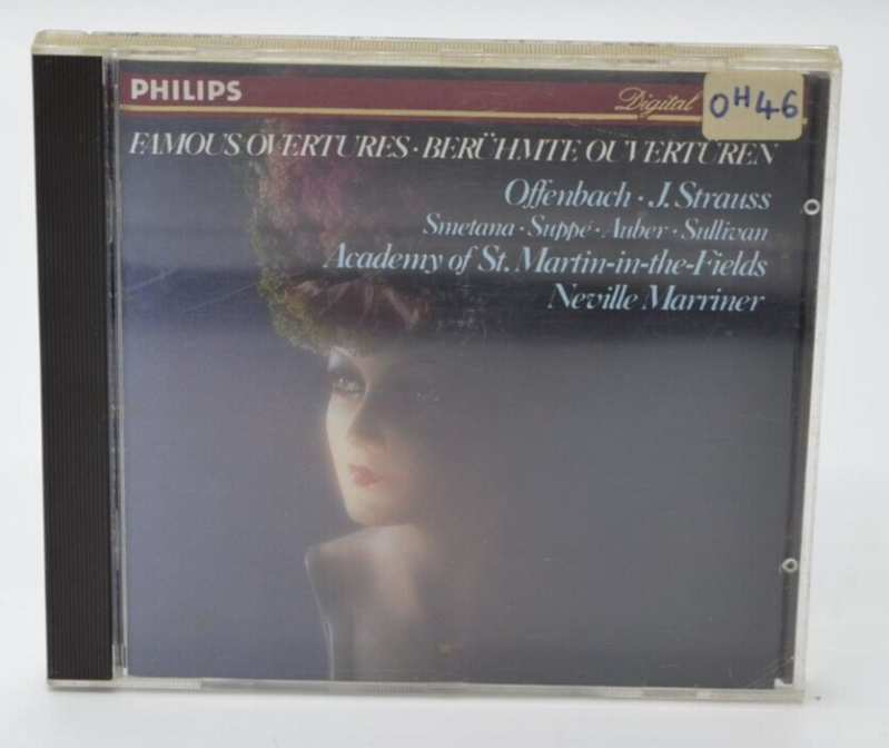 famous Johann Strauss overtures - cd