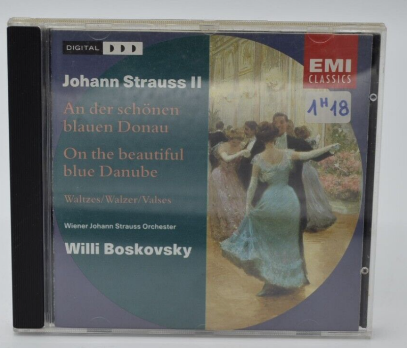Johann Strauss II Waltzes Will Boskovsky - cd