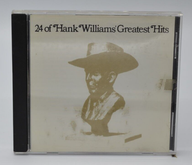 24 of hank williams greatest hits - cd