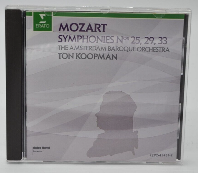 Symphonies Nos. 29, 33, and 25, Amsterdam Baroque Orchestra - CD