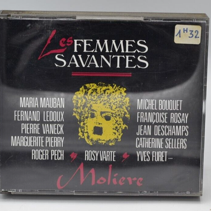 les femmes savantes le malade imaginaire Molière 2 CD - cd
