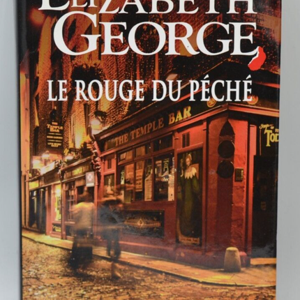 Le rouge du péché - Elizabeth George - livre