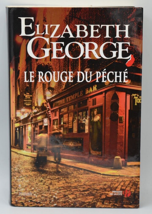 Le rouge du péché - Elizabeth George - livre