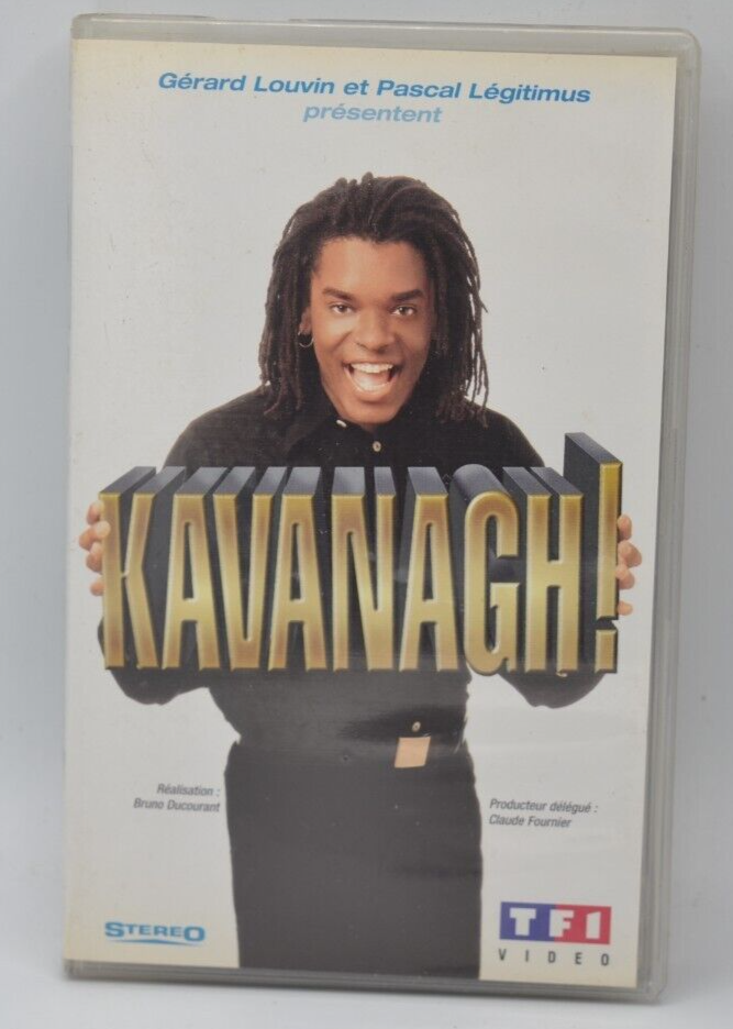K7 vhs video cassette - Kavanagh - Anthony Kavanagh