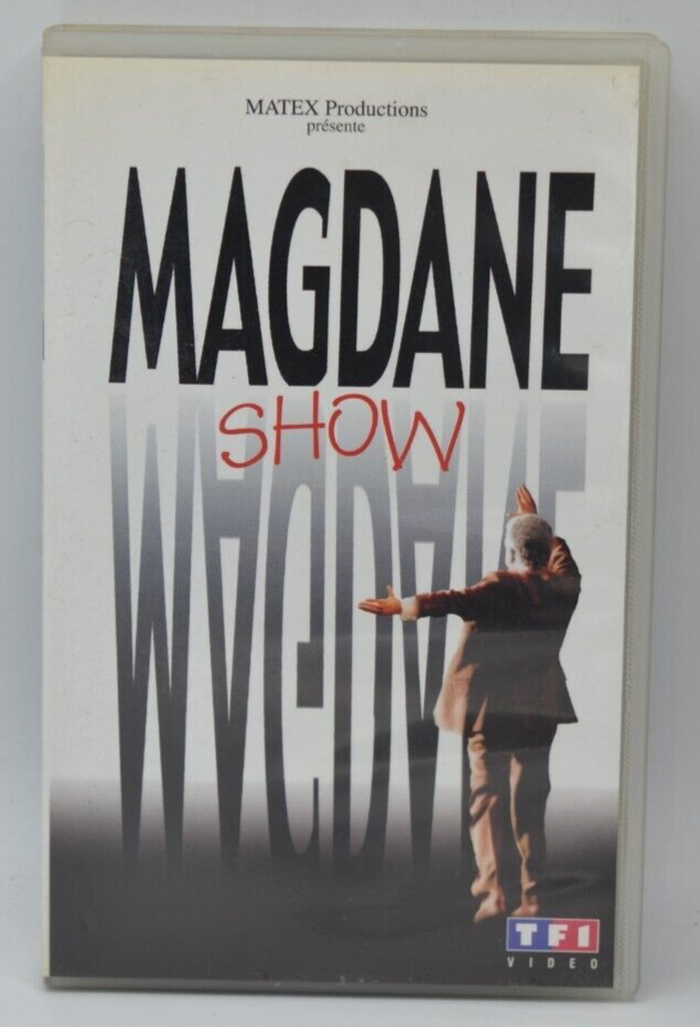 K7 vhs video cassette - Magdane Show - Roland Magdane