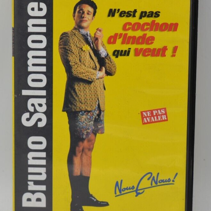 VHS-Videokassette K7 - Nicht jeder kann ein Versuchskaninchen sein - Bruno Salomone