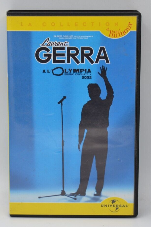 K7 vhs video cassette - At the Olympia 2002 - Laurent Gerra