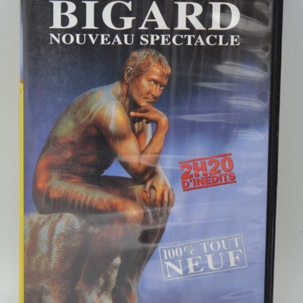 VHS-Videokassette K7 – Neue Show, 100 % brandneu – Jean-Marie Bigard