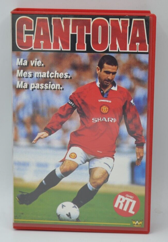 VHS video cassette K7 - My life, my matches, my passion - Eric Cantona