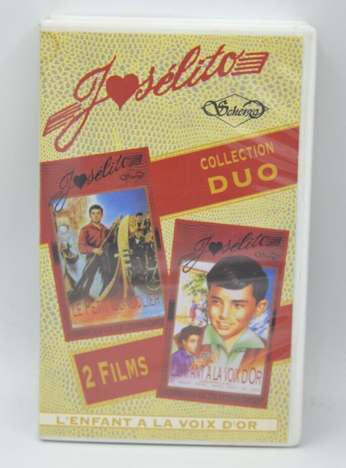 VHS video cassette K7 - The Little Gondolier, the child with the golden voice - Joselito