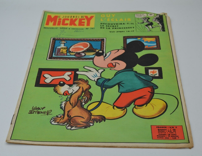 Le journal de Mickey - n° 741 - 1966- livre