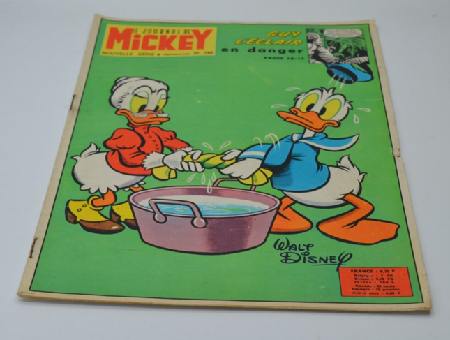 Le journal de Mickey - n° 748 - 1966 - livre