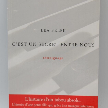 Es ist ein Geheimnis zwischen uns - Léa Belek - Buch