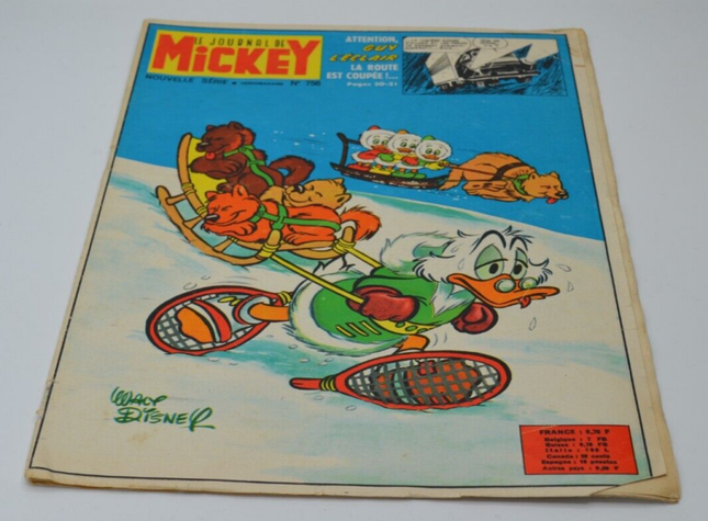 Le journal de Mickey - n° 756- 1966- livre