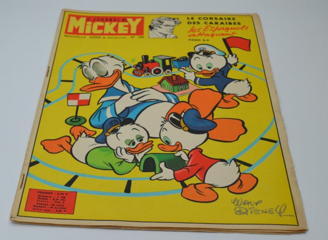 Le journal de Mickey - n° 768- 1967- livre