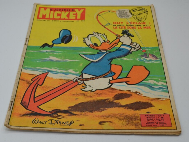 Le journal de Mickey - n° 744- 1966- livre