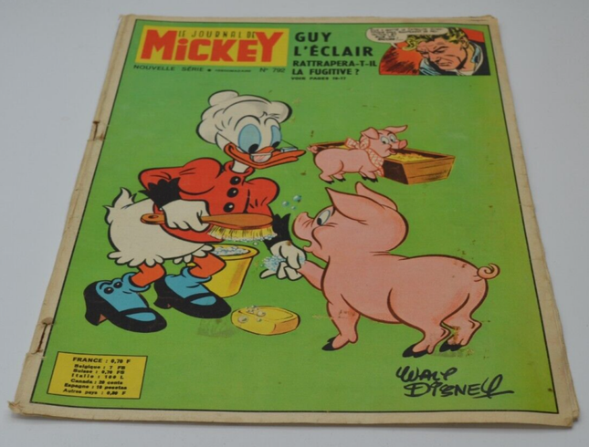 Le journal de Mickey - n° 792- 1967- livre