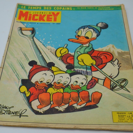 Le journal de Mickey - n° 560- 1963- livre