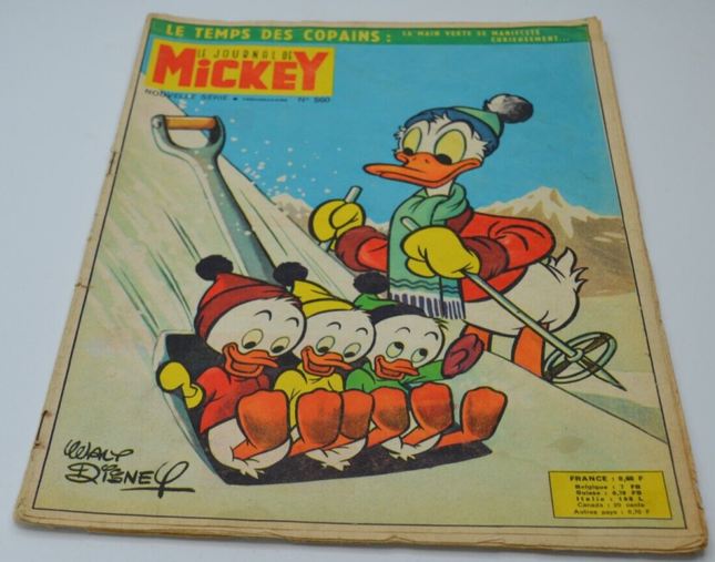 Le journal de Mickey - n° 560- 1963- livre