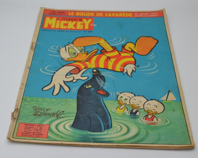 Le journal de Mickey - n° 585- 1963- livre