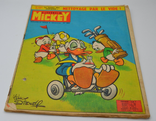 Le journal de Mickey - n° 583- 1963- livre