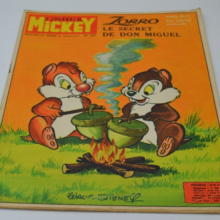 Le journal de Mickey - n° 707 - 1965- livre