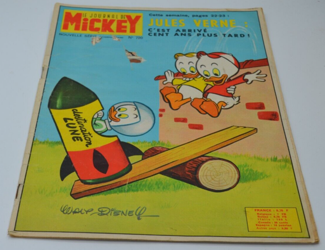 Le journal de Mickey - n° 720 - 1966- livre
