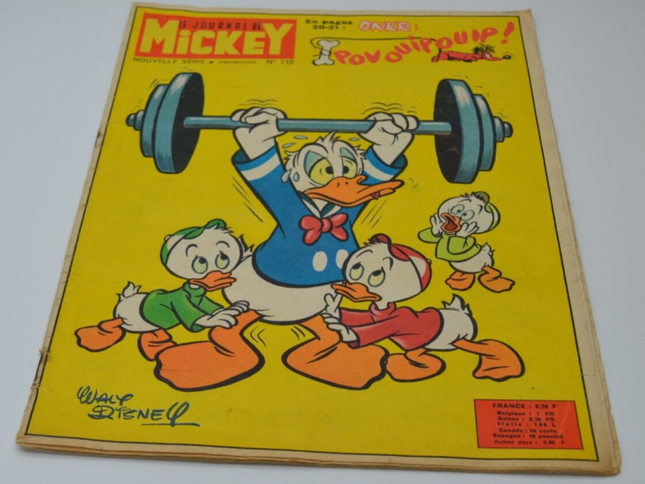 Le journal de Mickey - n° 712 - 1966- livre