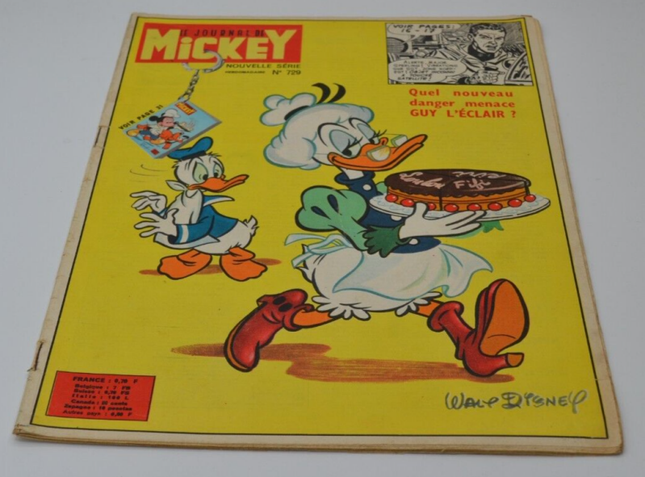 Le journal de Mickey - n° 729 - 1966- livre