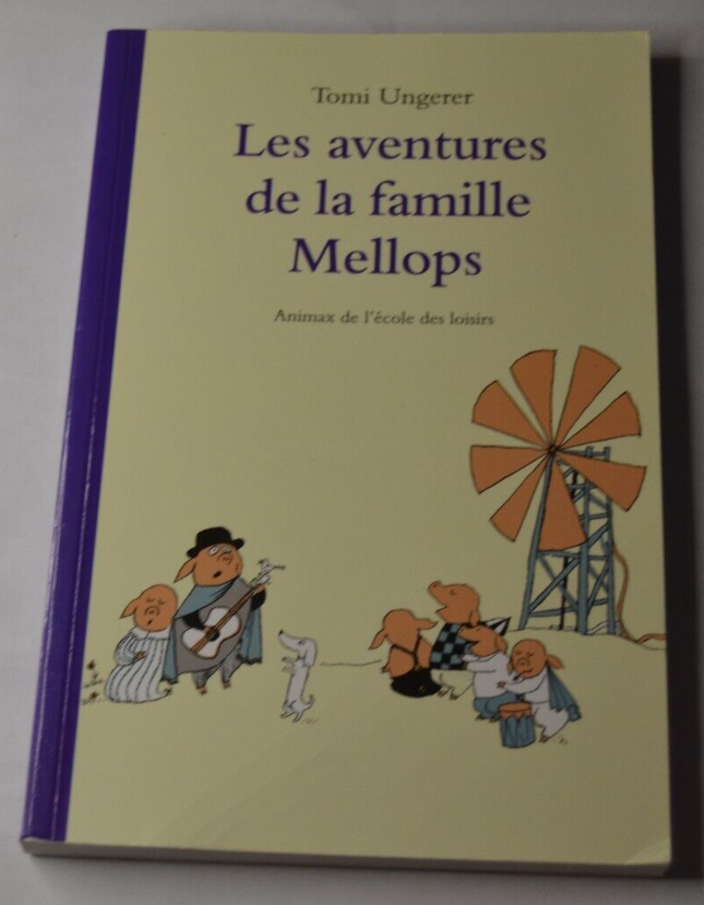Les aventures de la famille Mellops – Tomi Ungerer – livre jeunesse album illustré cochons enfants occasion - livre