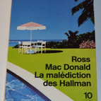 La malédiction des Hallman - Ross Mac Donald - livre