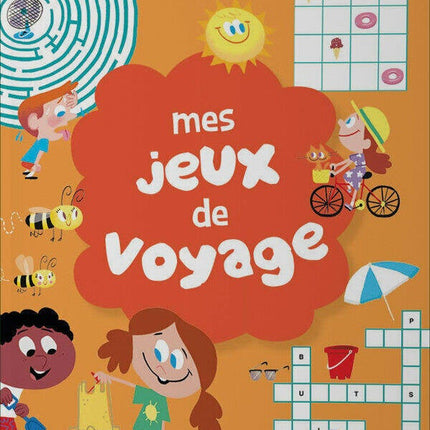 Meine Reisespiele - Notizbuch - Spielpad - Kinderaktivität - Buch