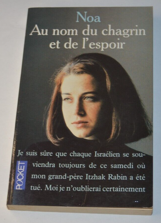 Au nom du chagrin et de l'espoir - Noa - livre