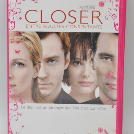 Closer Entre adultes consentants - Julia Roberts - Jude Law - Natalie Portman - Drame DVD