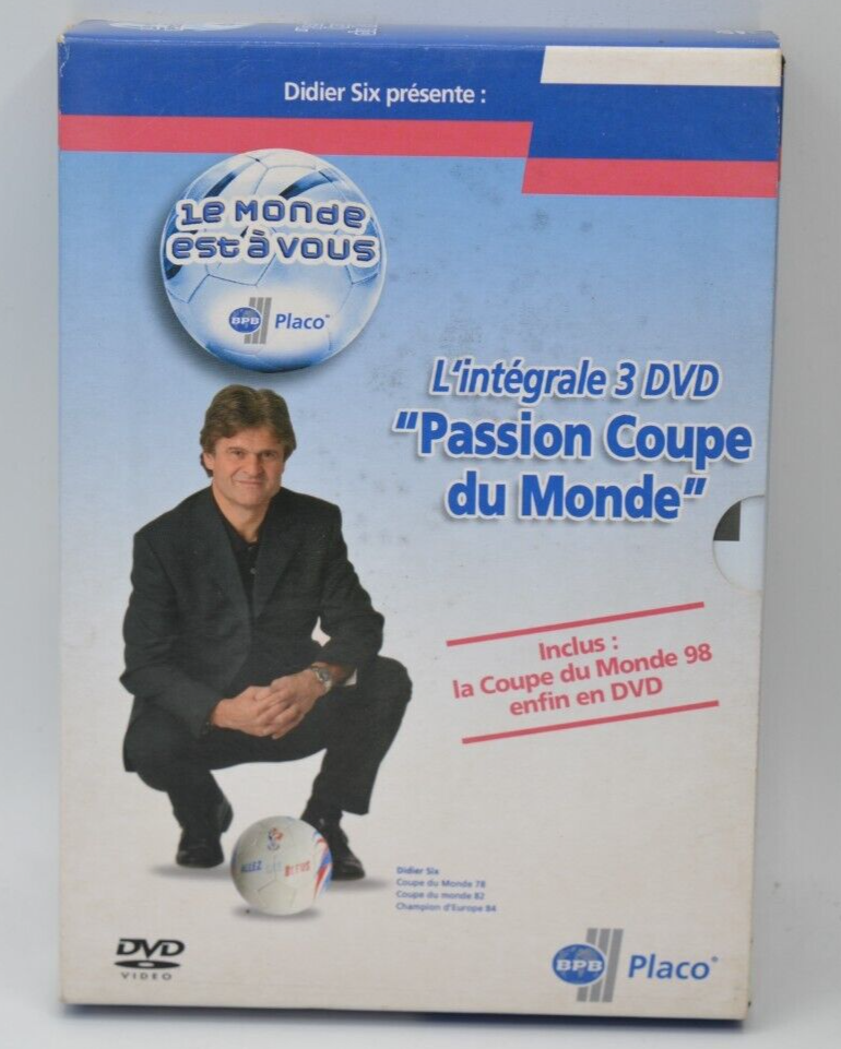 Passion coupe du monde en 3 DVD - Didier Six - DVD