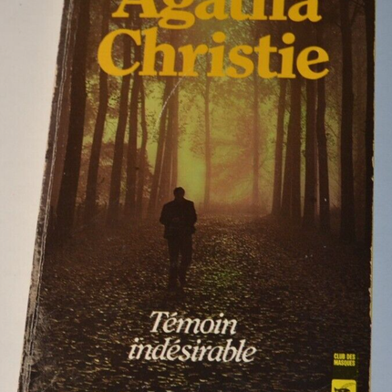 Témoin indésirable - Agatha Christie - livre