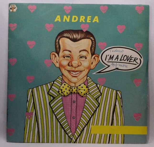 disque vinyle 45 tours - i'm a lover andrea