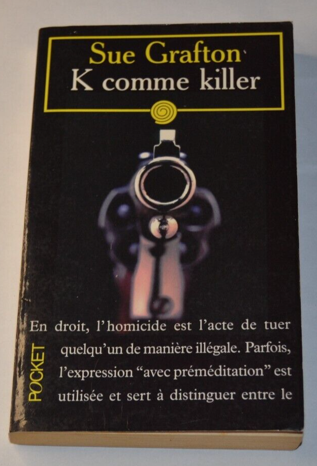 K is for Killer - Sue Grafton - book