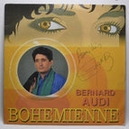 45 U/min Vinyl-Schallplatte – Bohemienne Bernard Audi + signierte Widmung