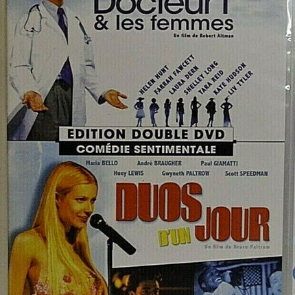 dvd - docteur t & les femmes - Duos d'un jour - 2 films - Richard gere - comédie