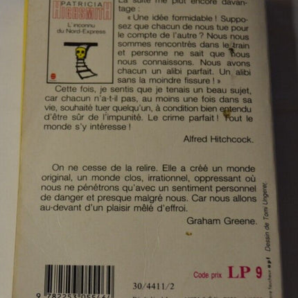 The Stranger on the Nord-Express - Patricia Highsmith - book